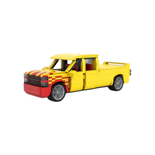 kill bill chevrolet silverado building set | moc-19802 - 1