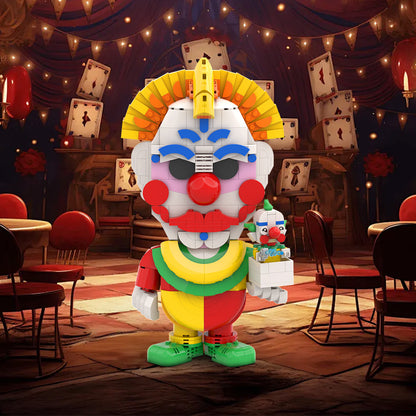 killer clown building kit | outer space | lego compatible moc - 1