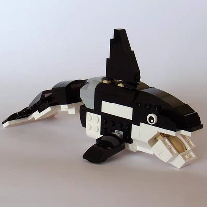 Killer Whale MOC Building Kit – Marine Sea Animal Model Building Kit - 2