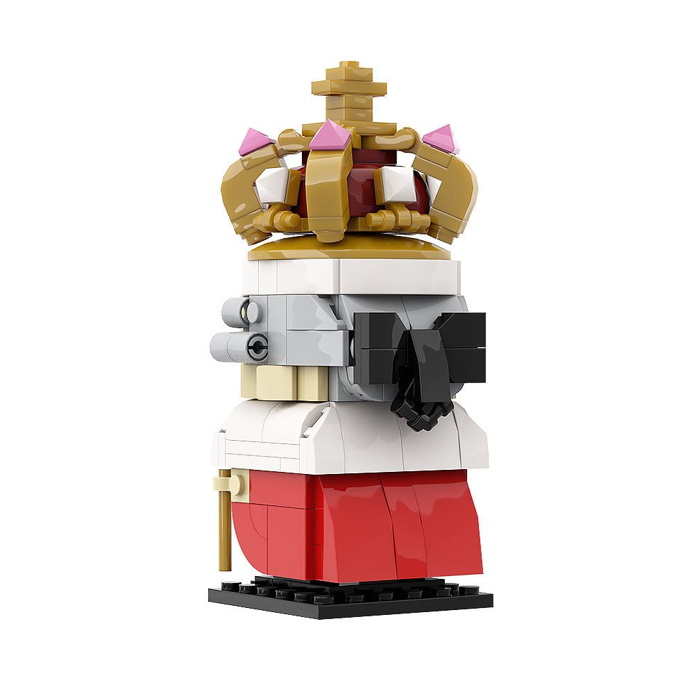 king george iii brickheadz | hamilton | moc-136828 - 3