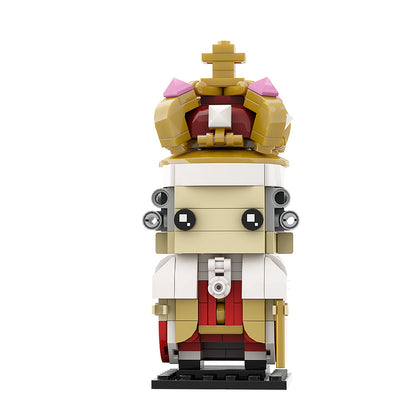 king george iii brickheadz | hamilton | moc-136828 - 5