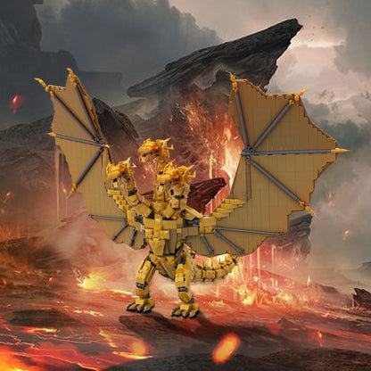 king ghidorah building set | moc-188706 - 1