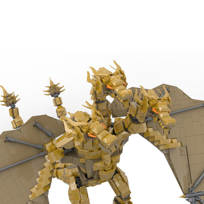 king ghidorah building set | moc-188706 - 5