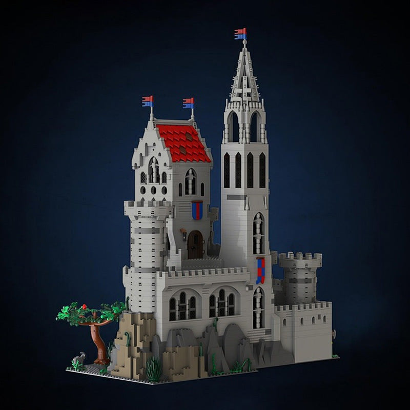 King's Castle MOC Building Kit | Medieval Royal Fortress Architecture - 2
