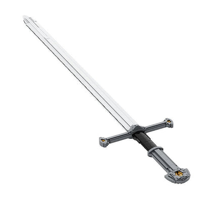 King's Reforged Sword MOC | Epic Fantasy Blade Custom Construction Kit - 1