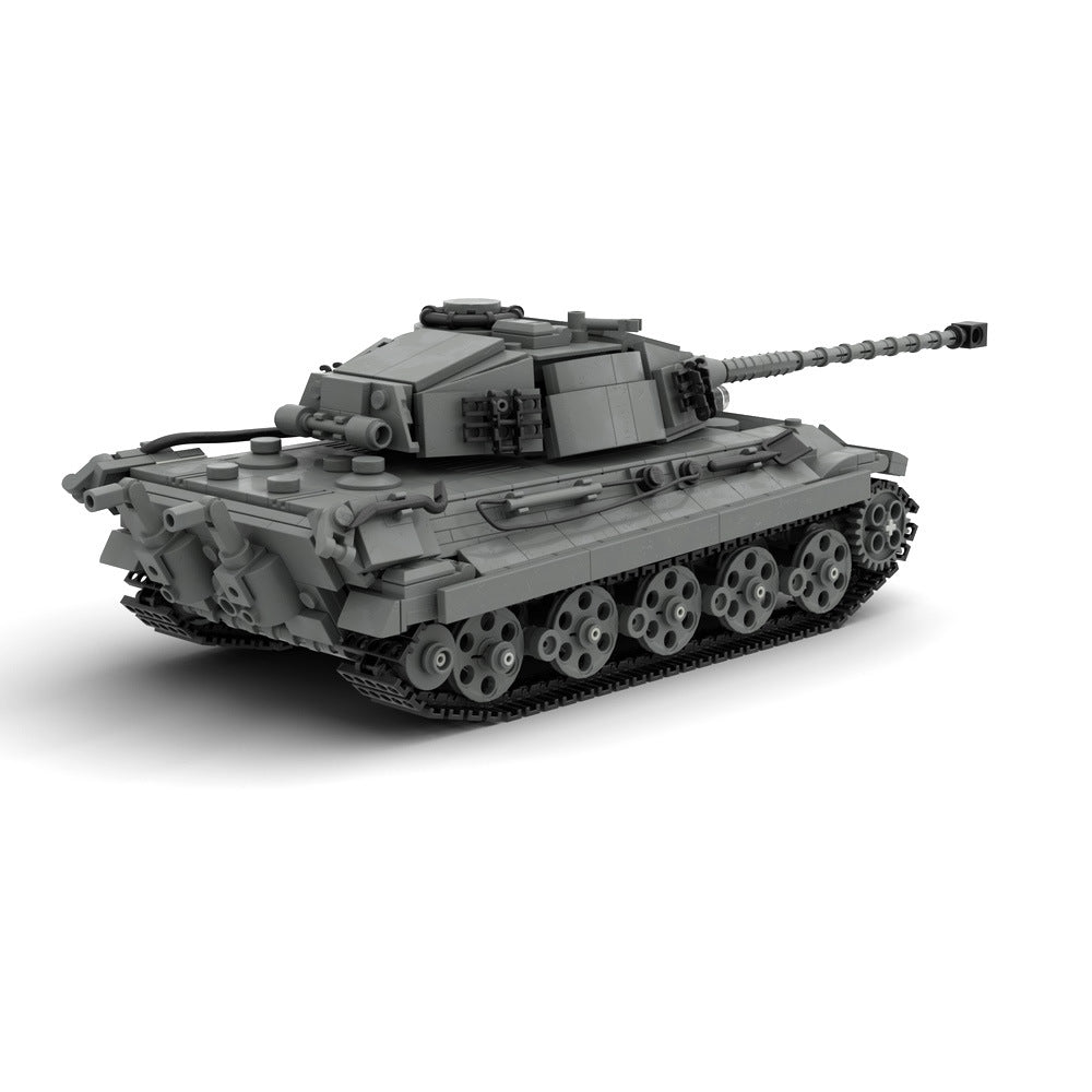 king tiger tank building set | moc-189899 - 3