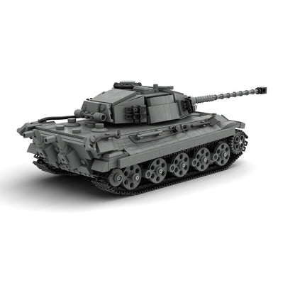 king tiger tank building set | moc-189899 - 3