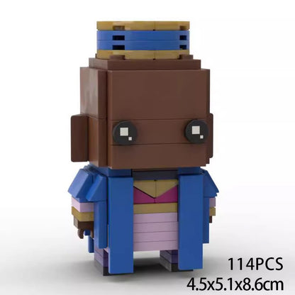kingsley shacklebolt moc brickheadz | harry potter | compatible with lego - 1