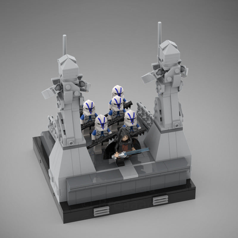 knightfall diorama building set | star wars order 66 | moc-118061 - 1