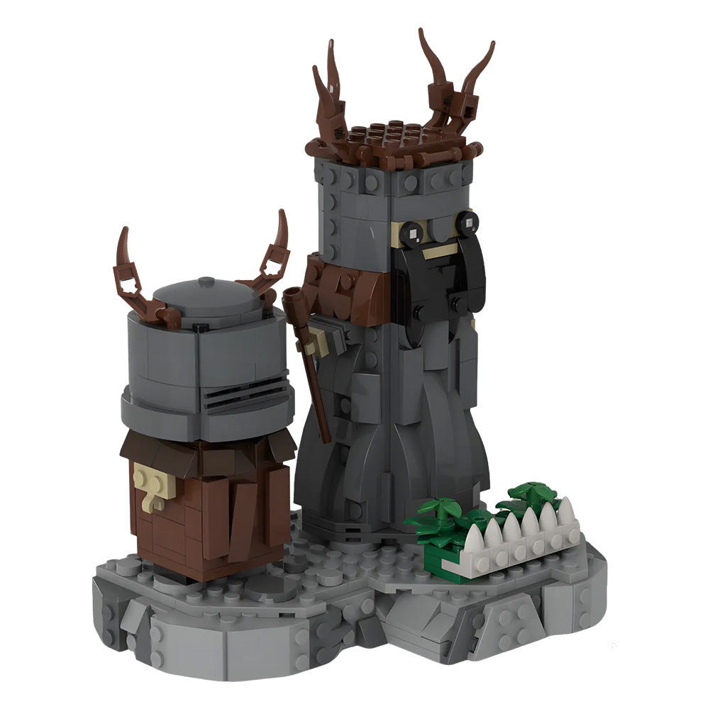 knights of ni brickheadz building kit | monty python | moc-227080 - 3