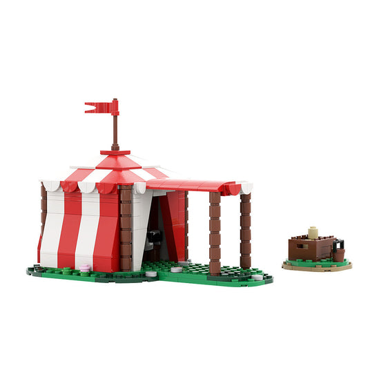 Knights Tent MOC Building Kit | LEGO-Compatible MOC - 1