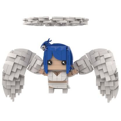 konan akatsuki brickheadz building set | naruto moc - 4