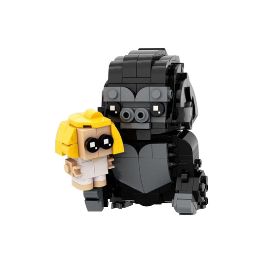 kong brickheadz lego moc | king kong | moc-195227 - 2