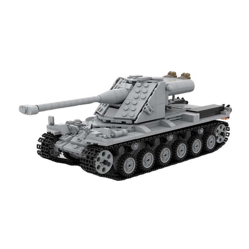Kranvagn Tank Building Kit | LEGO-Compatible MOC - 1