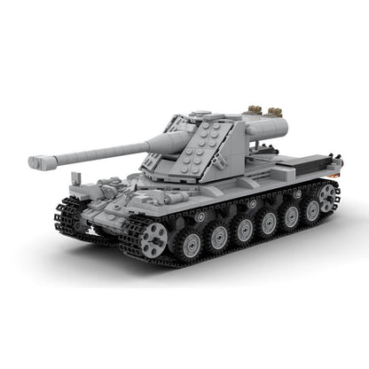 Kranvagn Tank Building Kit | LEGO-Compatible MOC - 2