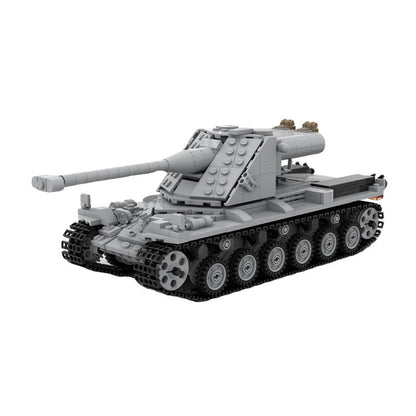 Kranvagn Tank Building Kit | LEGO-Compatible MOC - 3