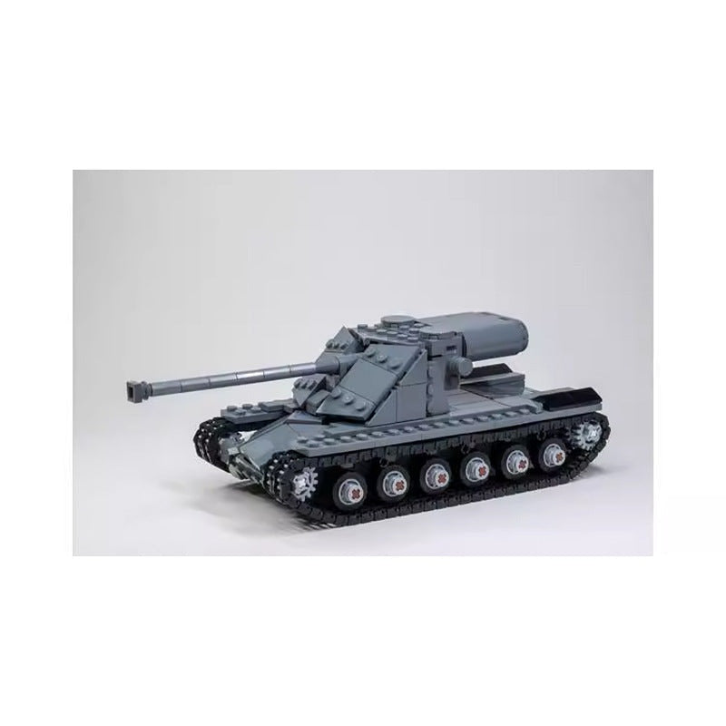 KRV Heavy Tank MOC Building Kit | Custom Military Armored Vehicle Model - 5