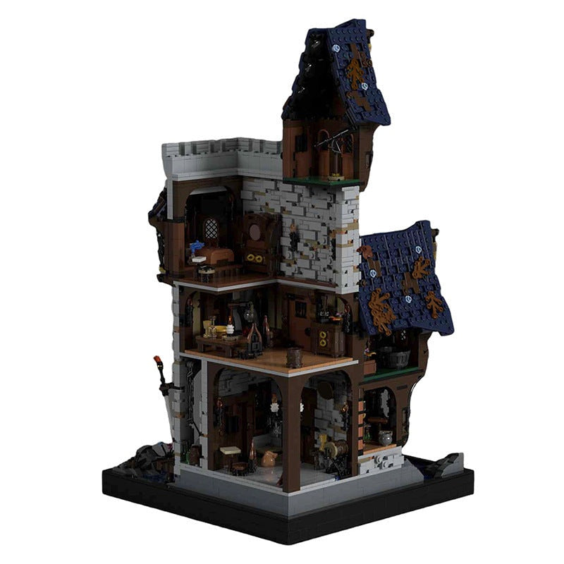 Krylhan Castle MOC Building Kit | Medieval Fortress Architecture Model - 5