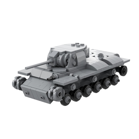 kv-1 soviet heavy tank building set | ww2 | moc-141990 - 2