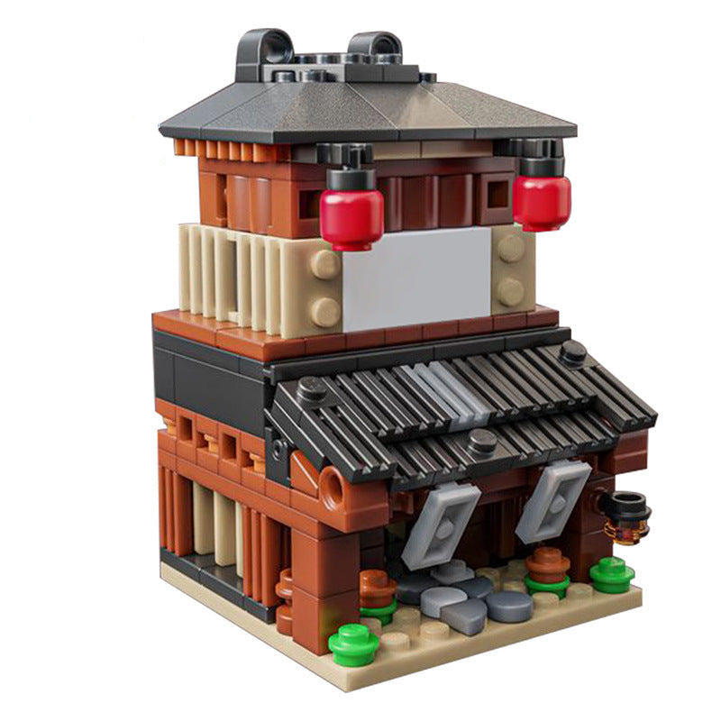 kyoto machiya house building set | moc-127145 - 1