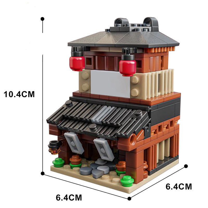 kyoto machiya house building set | moc-127145 - 3