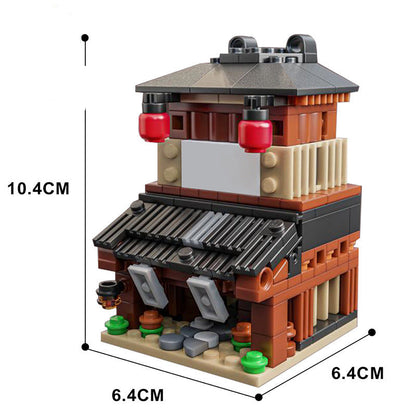 kyoto machiya house building set | moc-127145 - 3