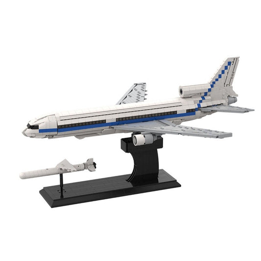 L-1011 Tristar Orbital Launcher MOC Building Kit | 1:100 Aircraft Model - 5