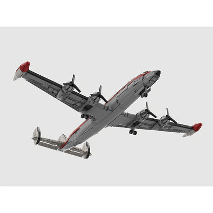 L-1049 Super Constellation Airliner MOC Building Kit - 4