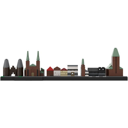 Lübeck Germany City Skyline Building Kit | LEGO-Compatible MOC - 2