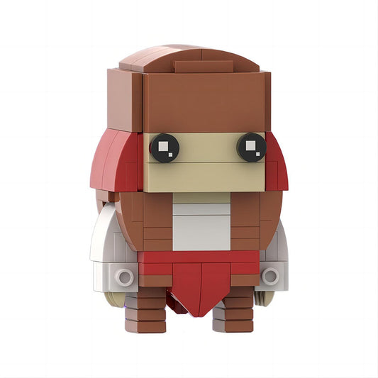 lady deathstrike brickheadz building kit | x-men | moc-184402 - 1