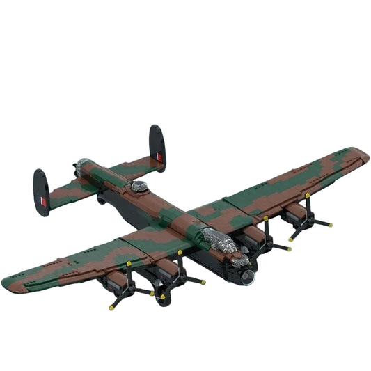 Lancaster WWII Four-Engine Heavy Bomber MOC Building Kit - 1