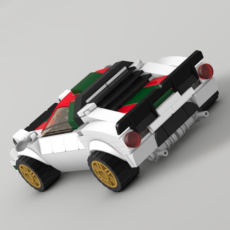 Lancia Stratos Rally Car Building Kit | MOC-176406 - 5
