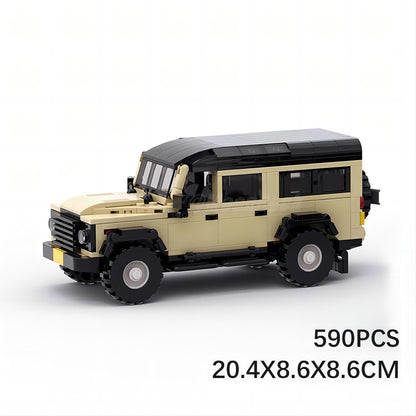 land rover defender 1990 building set | moc-123500 - 4