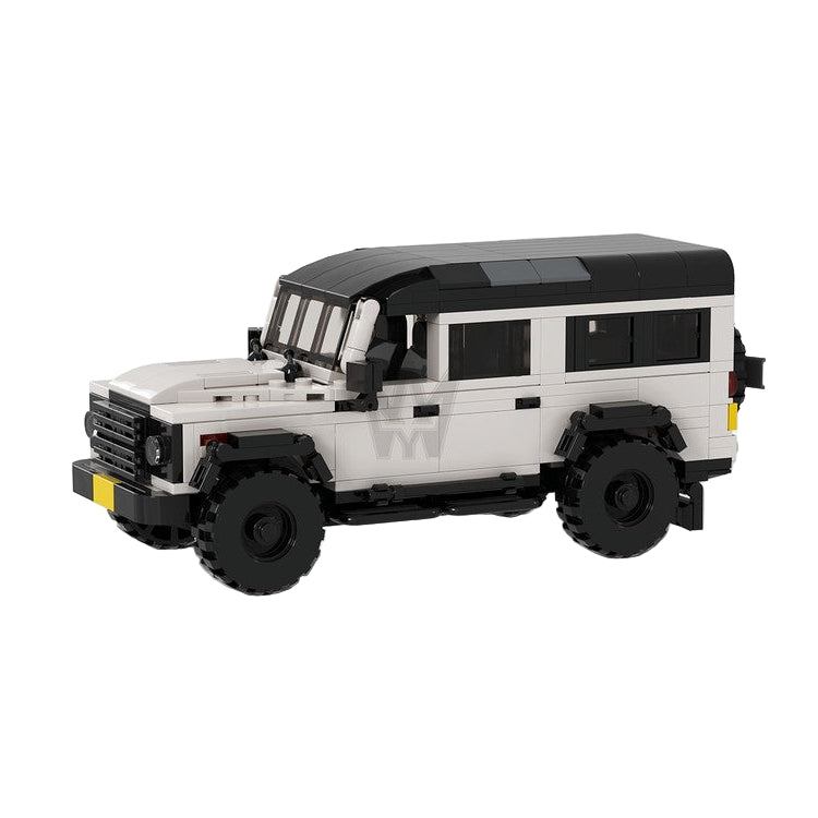 land rover defender 1990 building set | moc-123500 - 5