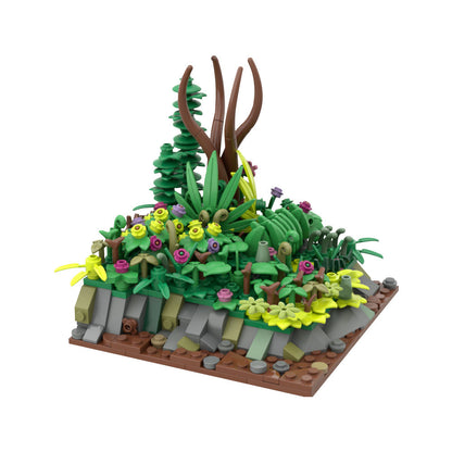 Landscape Plant Building Kit | LEGO-Compatible MOC - 1