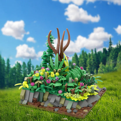 Landscape Plant Building Kit | LEGO-Compatible MOC - 2