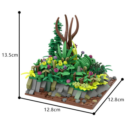 Landscape Plant Building Kit | LEGO-Compatible MOC - 4