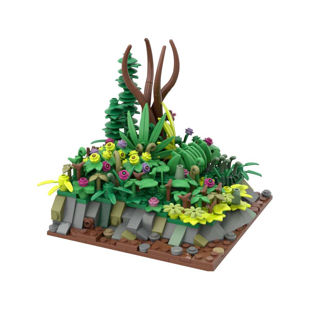 Landscape Plant Building Kit | LEGO-Compatible MOC - 5