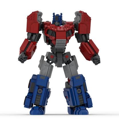 Large Armored Hero Robot MOC Building Kit | 14-Inch Sci-Fi Mecha - 3