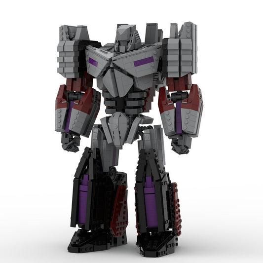 Large Armored Robot MOC Building Kit | 14-Inch Sci-Fi Mecha Figure - 1