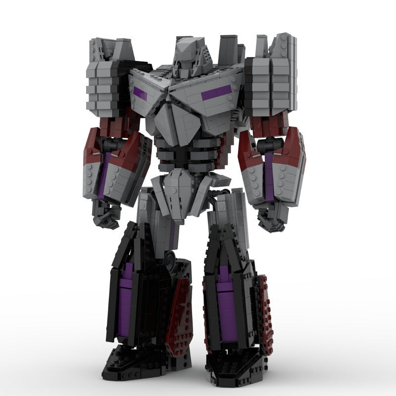 Large Armored Robot MOC Building Kit | 14-Inch Sci-Fi Mecha Figure - 2