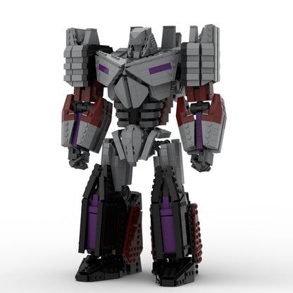 Large Armored Robot MOC Building Kit | 14-Inch Sci-Fi Mecha Figure - 2