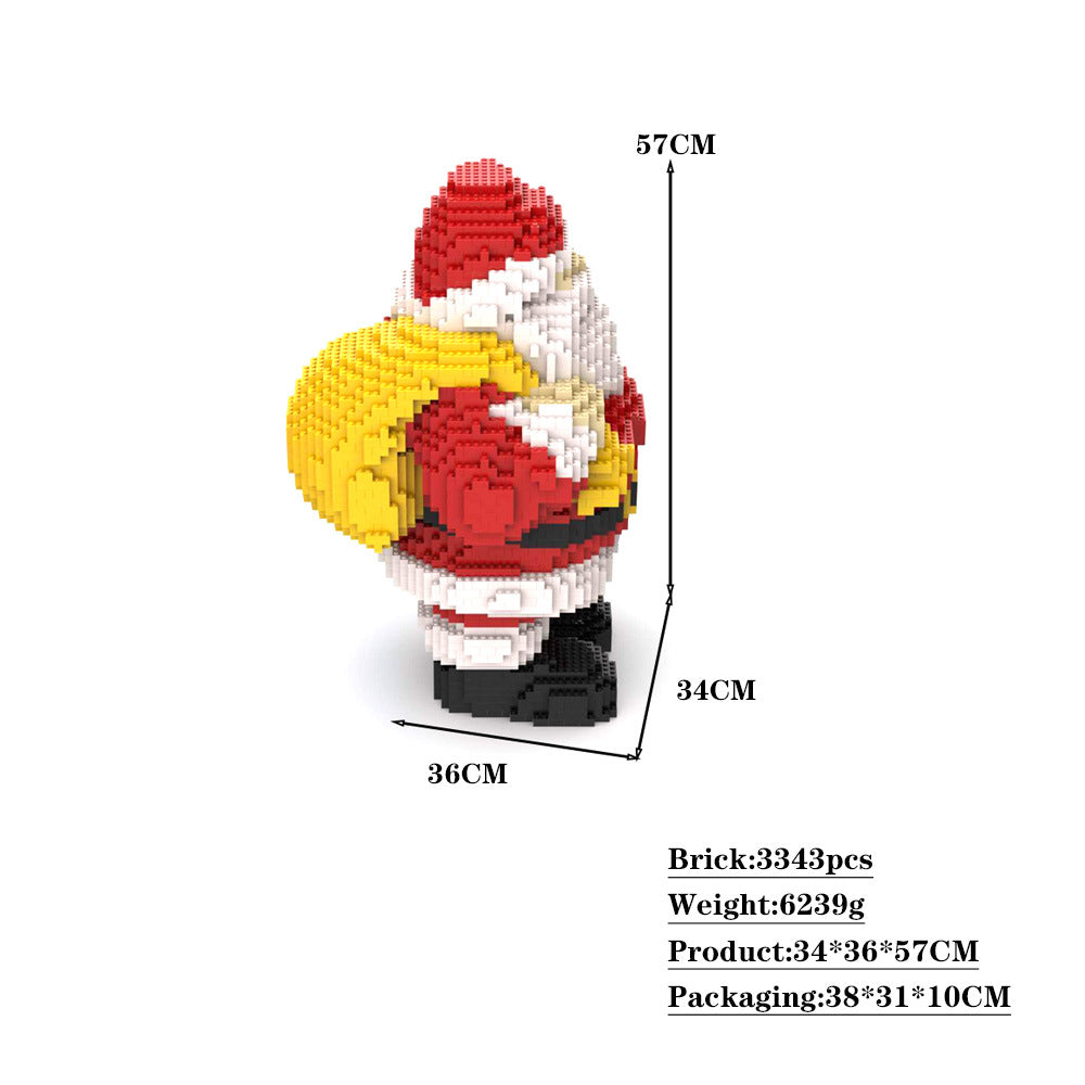 large santa claus building set | moc-83042 - 4