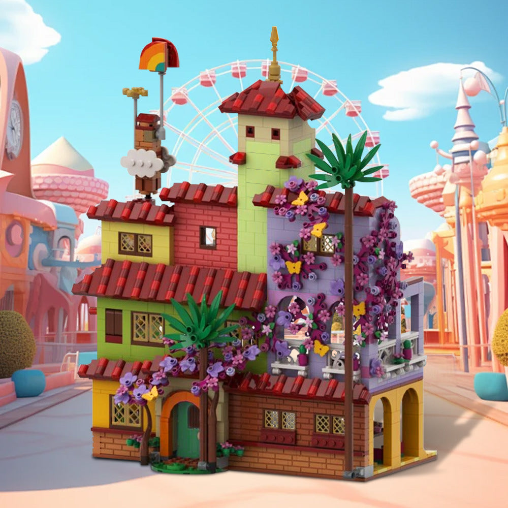 larger encanto madrigal house building set | moc-152328 - 1