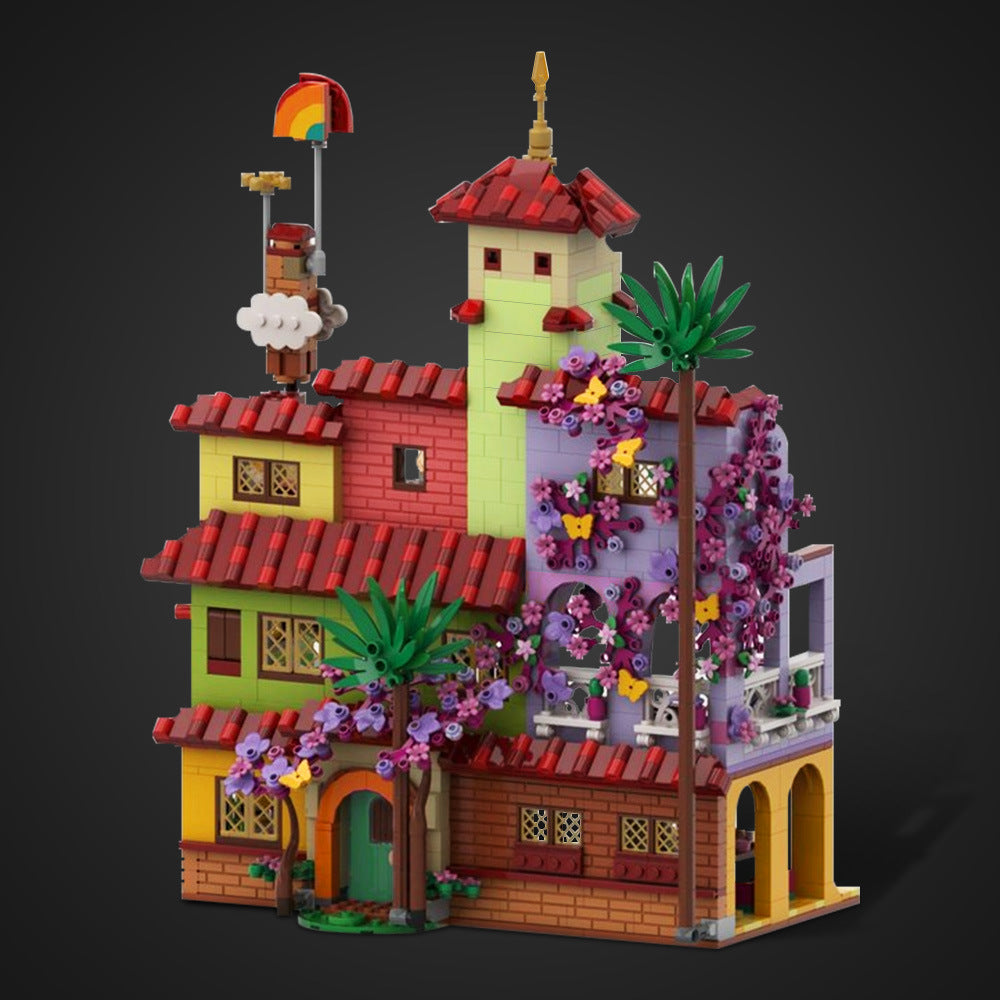 larger encanto madrigal house building set | moc-152328 - 3