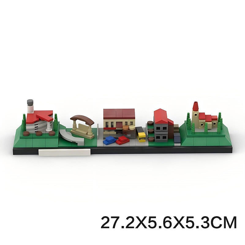 Las Vegas skyline Building Kit | LEGO-Compatible MOC - 5