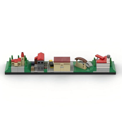 Las Vegas Skyline MOC Building Kit | City Architecture Display Model - 3