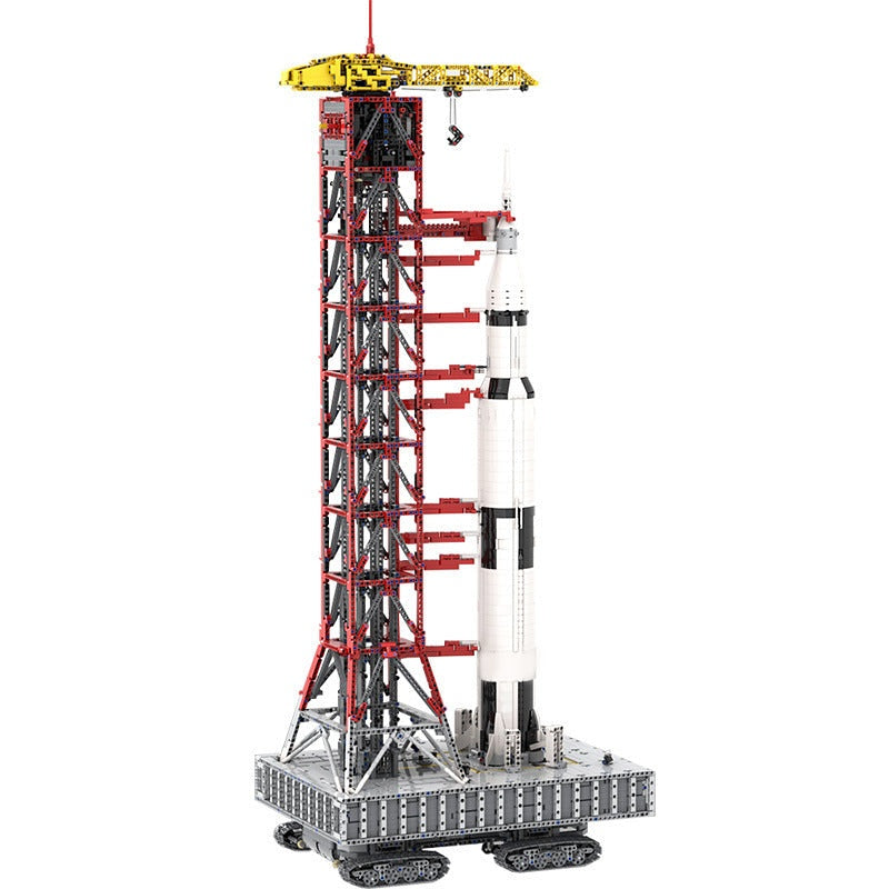 Launch Tower Mk I Crawler MOC Building Kit | Space Exploration Model - 2