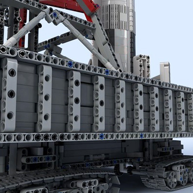 Launch Tower Mk I Crawler MOC Building Kit | Space Exploration Model - 6