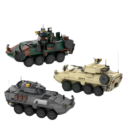 LAV-25 1:35 Light Armored Vehicle MOC Building Kit - 1